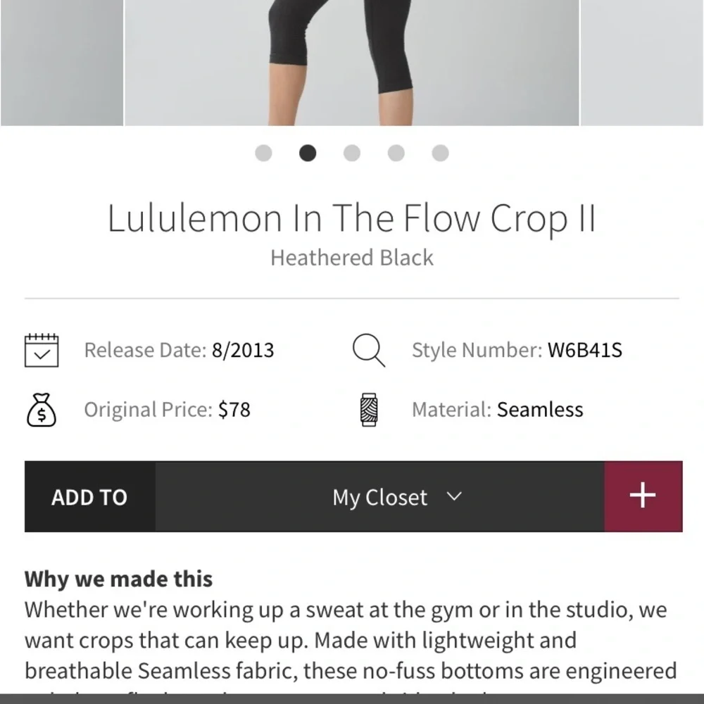 lululemon athletica euc size